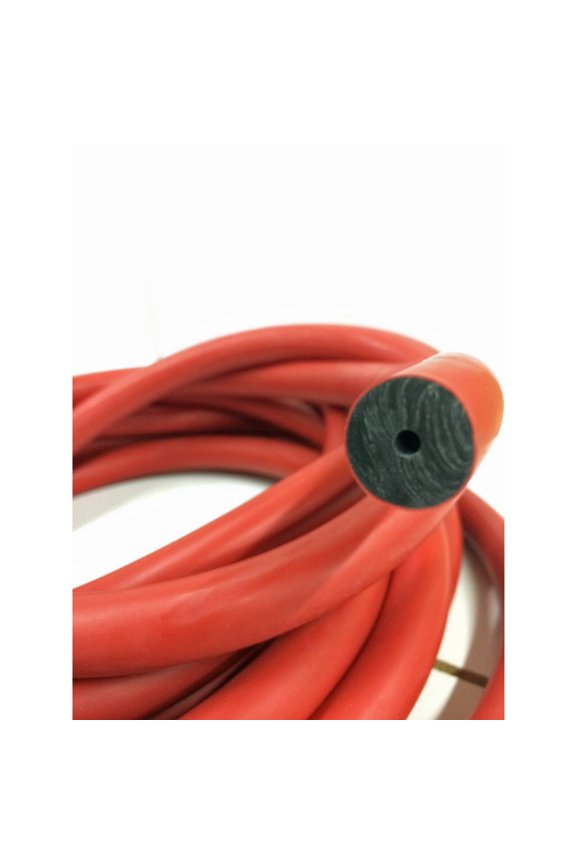 Extreme Latex Rubber Tubing (Standard ID) - Red Over Black - 5/8 Inch (16mm)