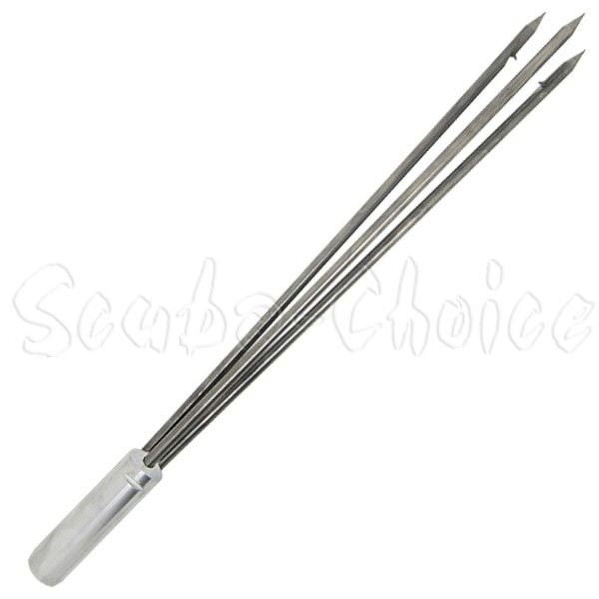 Spearfishing 12 Stainless Steel Pole Spear Tip 3 Prong Head Paralyzer 