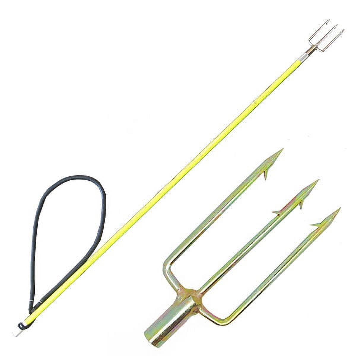 Spearfishing 3.5ft Fiber Glass Pole Spear Hawaiian Sling w/ 3 prong harpoon  tip 