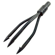 Spearfishing World Forged Steel Trident Spear Tip - 3-Prong for Spearfishing, Freediving & Scuba Diving Spearguns, Pole Spears & Hawaiian Slings