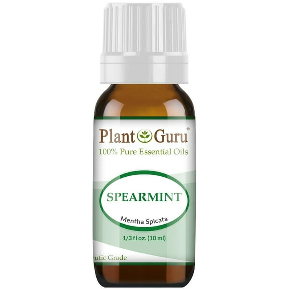 Spearmint Essential Oil 10 ml. 100% Pure Natural Undiluted Therapeutic Grade for Aromatherapy Diffuser