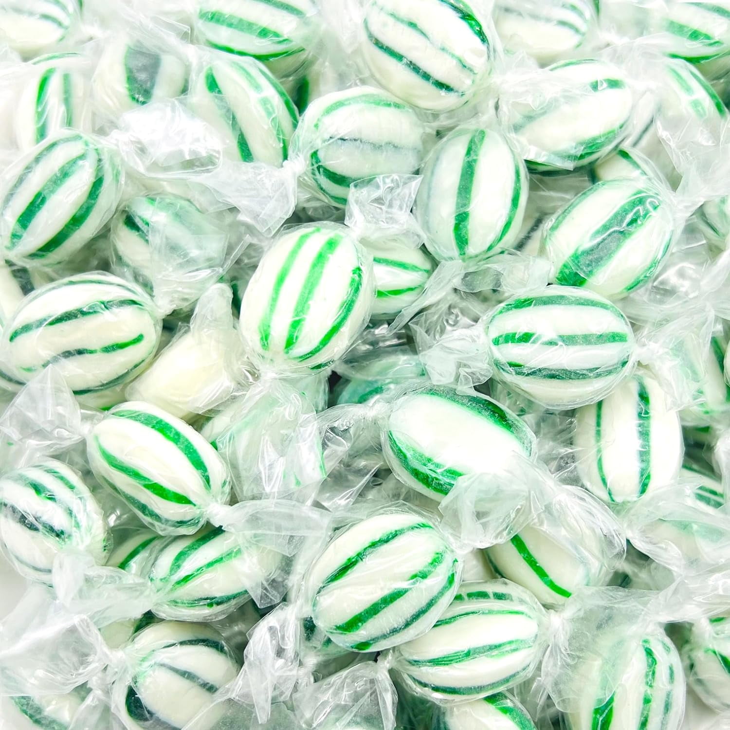 Spearmint Hard Candy Individually Wrapped (2 Pound Bag - Approx. 140 ...