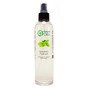 Spearmint Hydrosol - 8 fl oz - Clear Plastic Bottle w/ Black Spray Cap