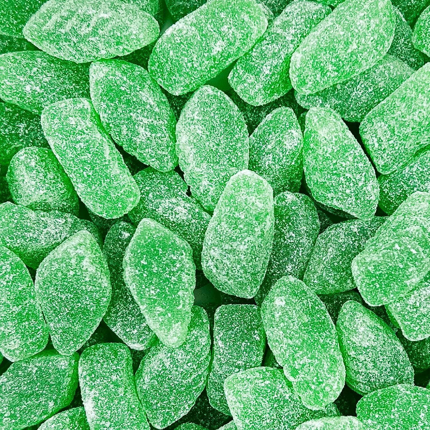 Spearmint Leaves Jelly Candy, 2Pound Bag