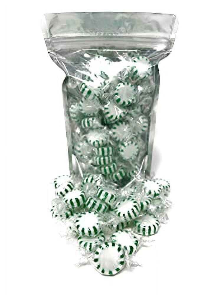 Spearmint Starlight Mints  Classic Hard Candy Disks, Individually Wrapped (1 lb)