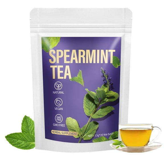 Spearmint Tea Bags - 20 Count | Refreshing & Hormone Balance Support