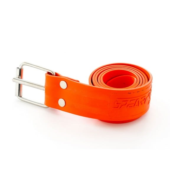Spearpro Marseillaise 4mm Rubber Weight Belt - Orange
