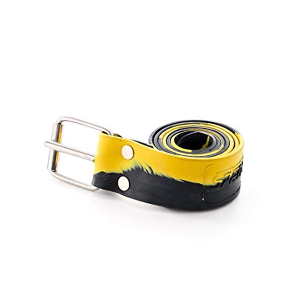 Spearpro Marseillaise 4mm Rubber Weight Belt - Yellow/Black