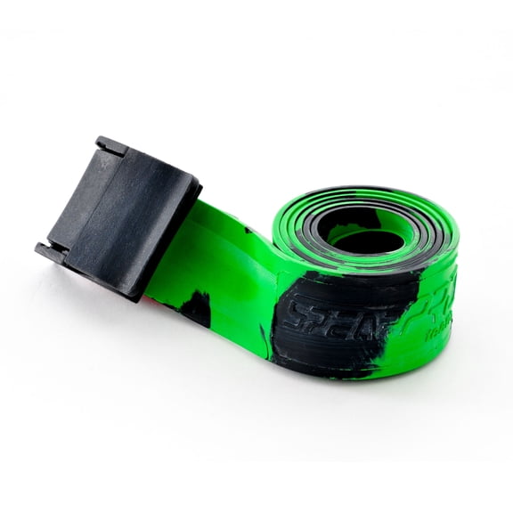 Spearpro Rubber Weightbelt w/ Safety Buckle - Green/Black