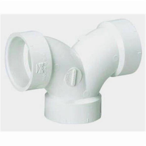 Spears  4 in. Double Elbow PVC DWV
