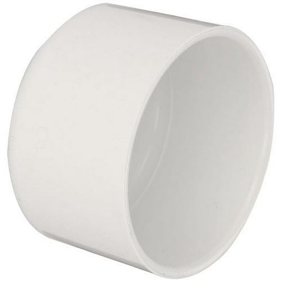 Spears 447 Series PVC Pipe Fitting, Cap, Schedule 40, 3" Socket