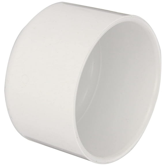 Spears 447 Series PVC Pipe Fitting, Cap, Schedule 40, 8" Socket