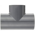 Spears 801 Series PVC Pipe Fitting, Tee, Schedule 80, 2" Socket