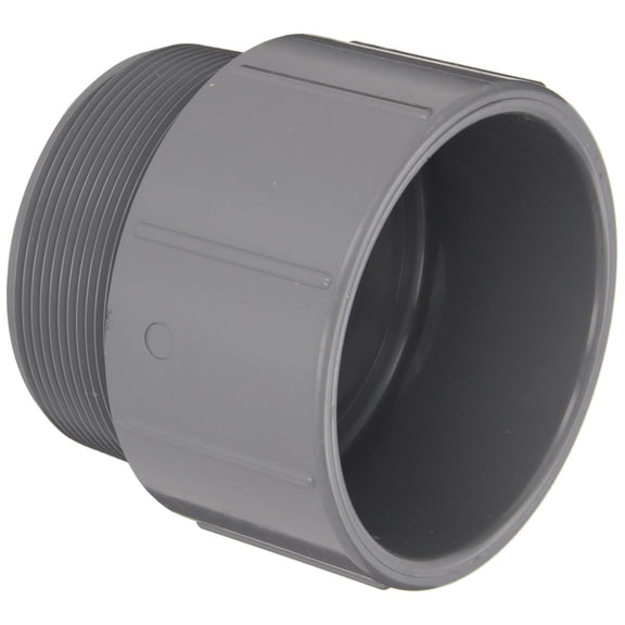 Spears 836-C Series CPVC Pipe Fitting, Adapter, Schedule 80, 2" Socket x NPT Male
