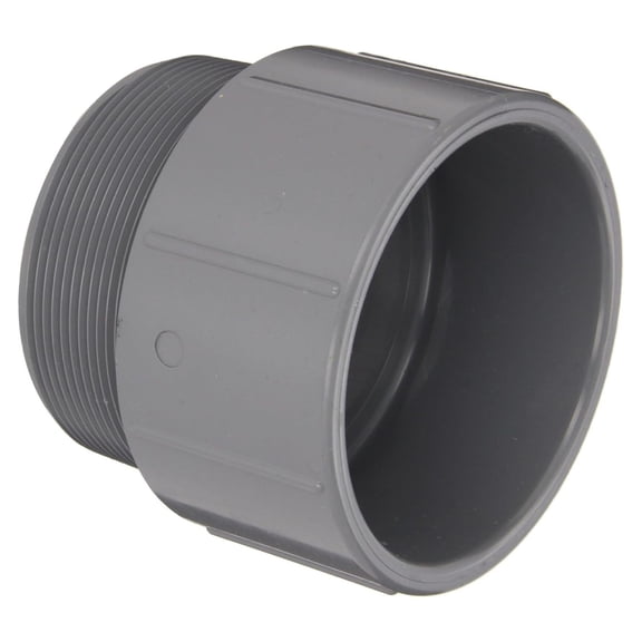 Spears 836-C Series CPVC Pipe Fitting, Adapter, Schedule 80, 3" Socket x NPT Male