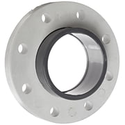Spears 854-040 Glass-Filled PVC Pipe Fitting, Van Stone Flange, Class 150, Schedule 80, 4 Socket CA1