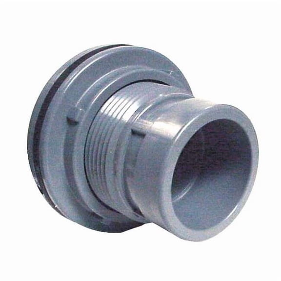 Bulkhead Tank Fitting, CPVC, 1 in, 1 in 8172-010C