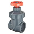 thumbnail image 1 of Spears PVC Gate Valve 3/4" Socket, Non-Rising Stem, Viton O-Ring - Chemical Resistant, Industrial PVC Valve, US Made, 1 of 2