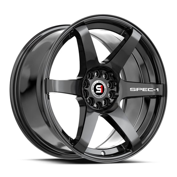 Spec-1 SPT-32 5x114.3/5x120 17x8 +42 Gloss Black