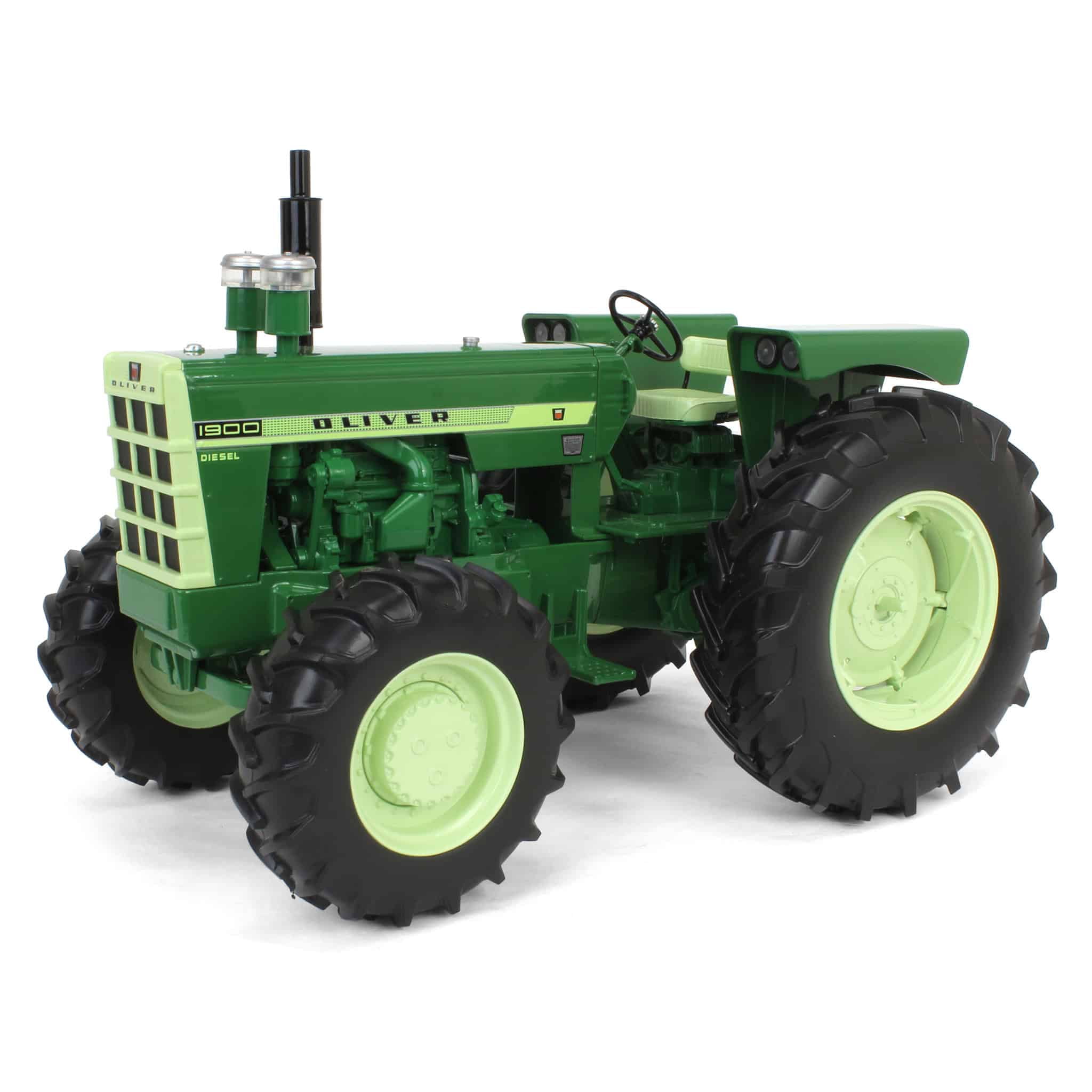 Spec Cast 1/16 Green and Light Green Die-Cast Oliver Tractor
