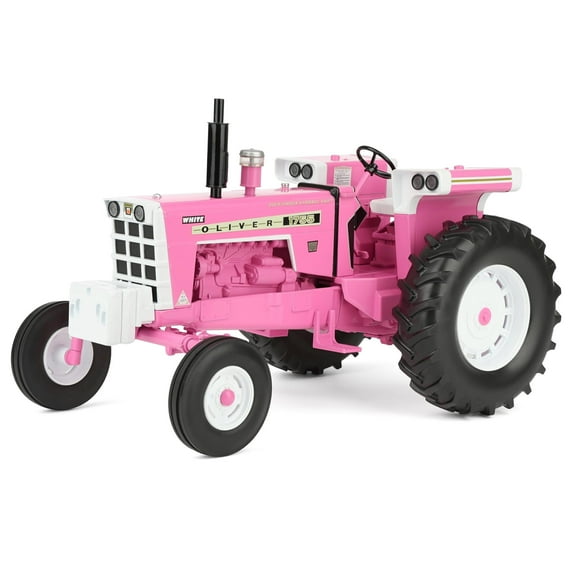 Spec Cast 1/16 Pink Oliver 1755 Open Station Tractor with Wide Front Axle SCT978