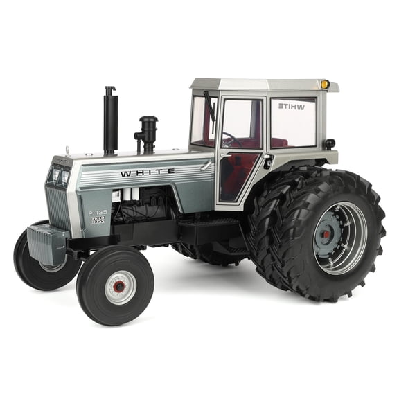 Spec Cast 1/16 White 2-135 Silver Stripe Tractor with Rear Duals, 2026 Heartland Toy Show DAL-012