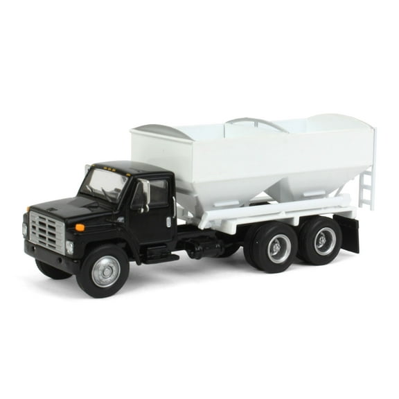 Spec Cast 1/64 1980s International Tandem Axle Dry Fertilizer Tender w/ Black Cab BAM-012