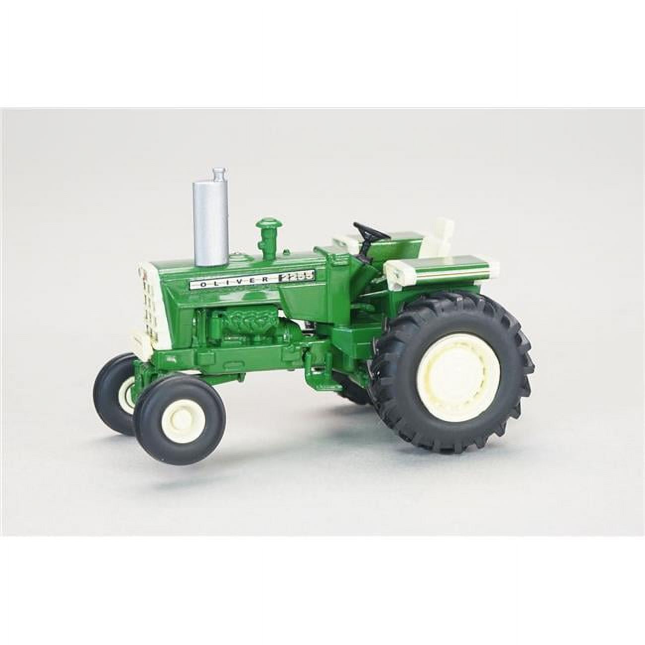 1/64 Scale Green and Cream Diecast Oliver 2255 Tractor