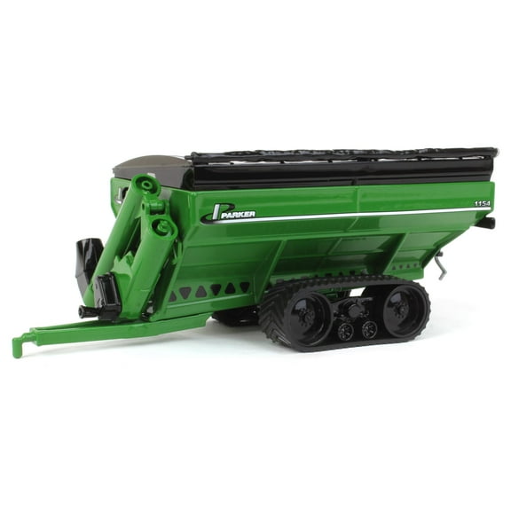 Spec Cast 1/64 Parker 1154 Green Grain Cart on Tracks -Ages 14+ UBC-047
