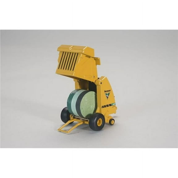 Vermeer 604R Signature Baler Yellow with Bale 1/64 Diecast Model by SpecCast