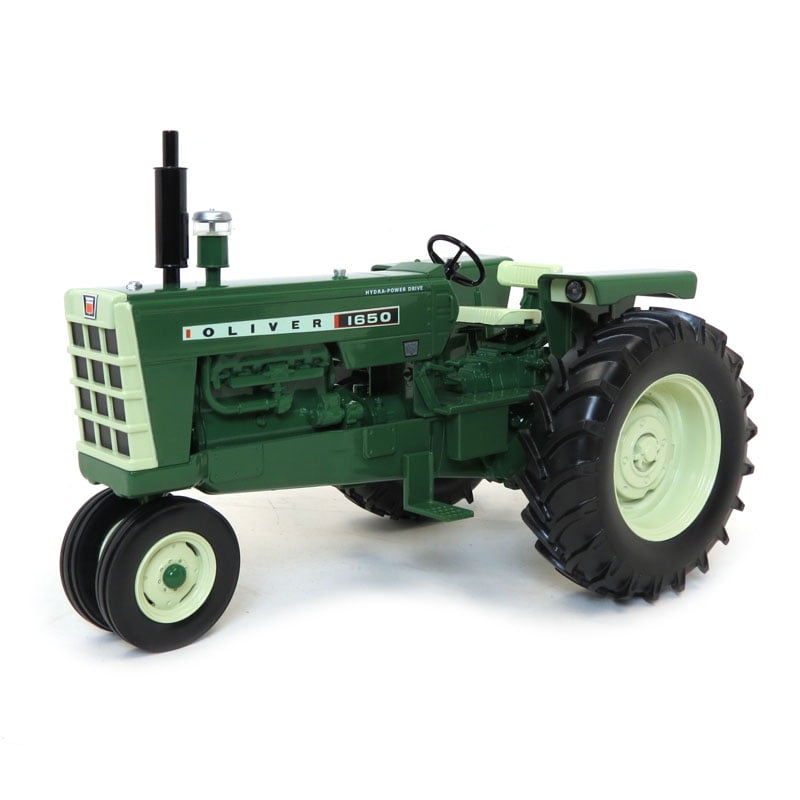 1:16 Green and White Die-Cast Metal Oliver Tractor Model