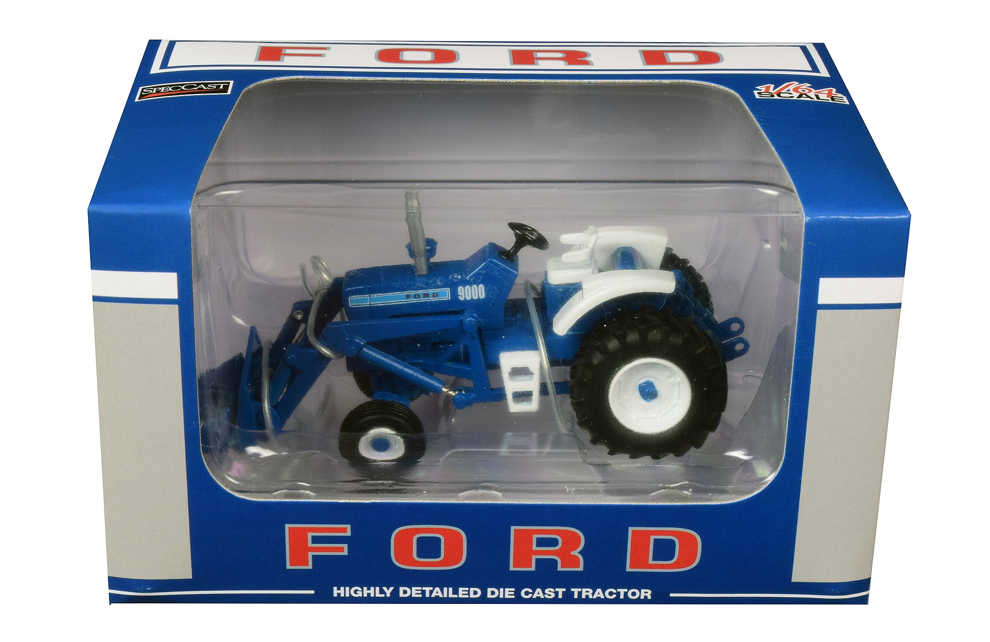 Spec Cast ZJD 1836 1-64 Ford 9000 Wide Front Tractor with Loader