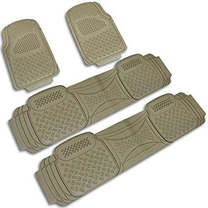 Spec-D MAT-4001BGE Beige All Weather Floor Mats 4pcs