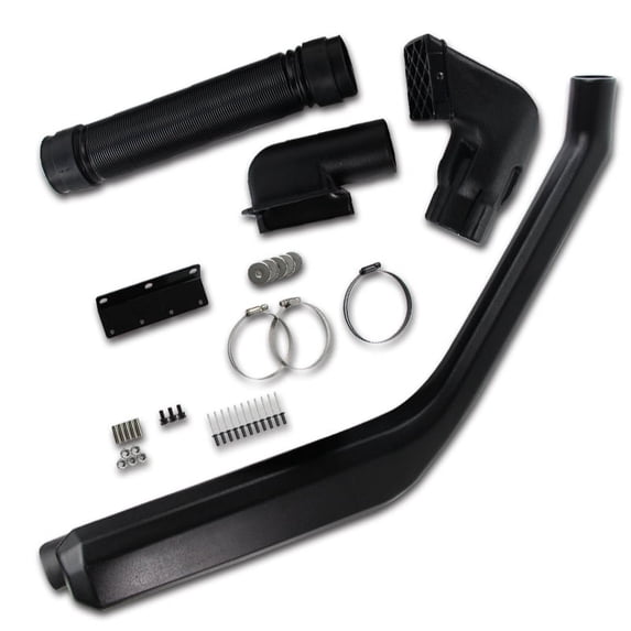 Spec-D Tuning 1984-1995 Jeep Cherokee 4.0L Black Abs Air Ram Snorkel Intake System Kit 84 85 86 87 88 89 90 91 92 93 94 95