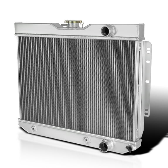 Spec-D Tuning 2-Row Aluminum Performance Cooling Radiator Compatible with 1959-1963 Chevy Impala, 1960-1965 Chevy Biscayne