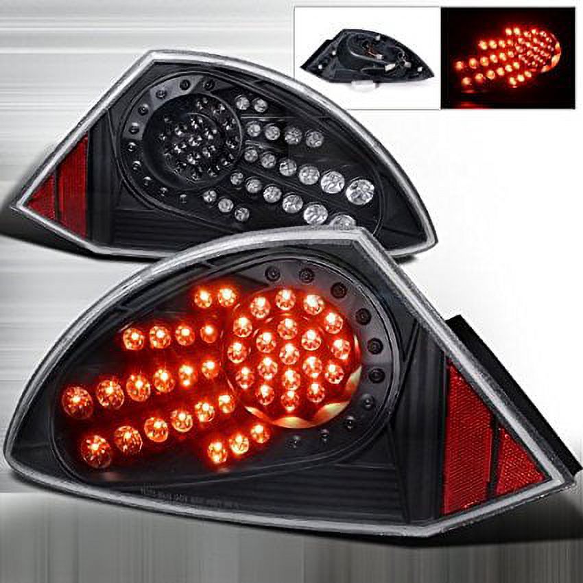 Spec-D Tuning 2000-2005 Mitsubishi Eclipse Led Tail Light Black ...