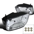 thumbnail image 1 of Spec-D Tuning 2002-2009 Chevy Trailblazer Clear Lens Front Fog Bumper Lights W/ Bulbs 2002 2003 2004 2005 2006 2007 2008 2009 (Left + Right), 1 of 7