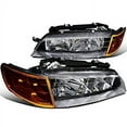 thumbnail image 1 of Spec-D Tuning 2LCLH-ACD94JM-RS Honda Accord Dx Lx Ex Headlights w/ Amber Corner Lights Black, 1 of 2