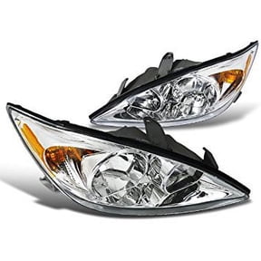Spec-D Tuning 2LH-CAM02-RS Toyota Camry Chrome Clear Crystal Headlights