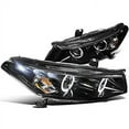 thumbnail image 1 of Spec-D Tuning 2LHP-ACD082G-TM Honda Accord Dual Halo Led Glossy Black 2Dr Coupe Projector Headlights, 1 of 4