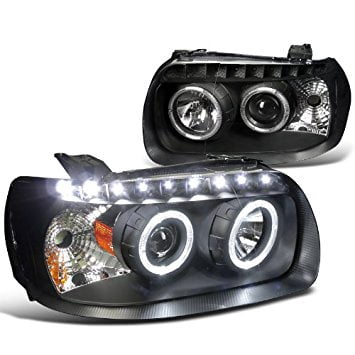 Spec-D Tuning 2LHP-ECAP05JM-RS Ford Escape Black Dual Halo SMD LED