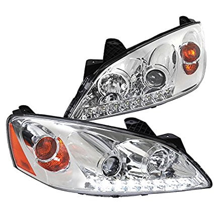 Spec-D Tuning 2LHP-G605-RS Chrome Projector Headlight