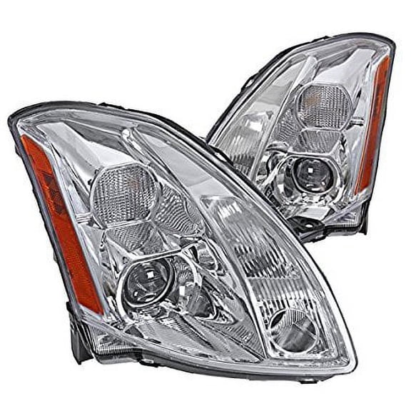 Spec-D Tuning 2LHP-MAX04-RS Chrome Projector Headlight