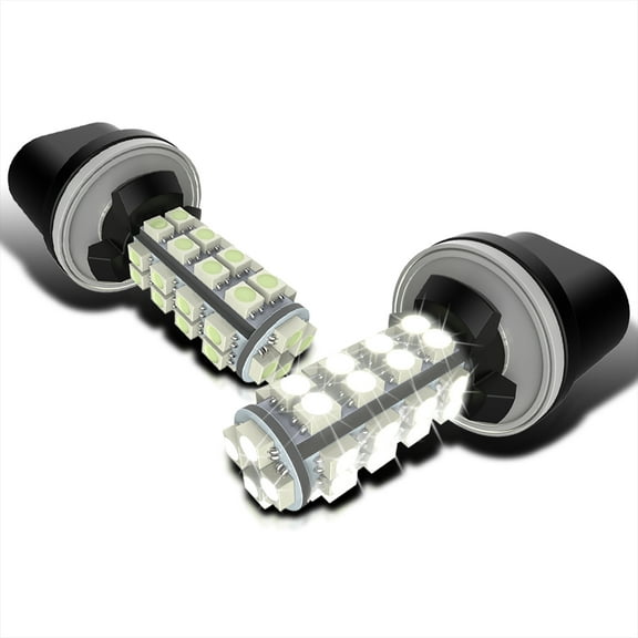 Spec-D Tuning 2Pcs Xenon Ultra White 36-Smd Led 880 Light Bulbs 899 Pg13 Pgj13