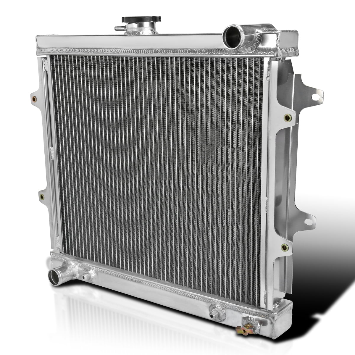 Spec-D Tuning 3 Row Core Aluminum Cooling Racing Radiator Compatible ...
