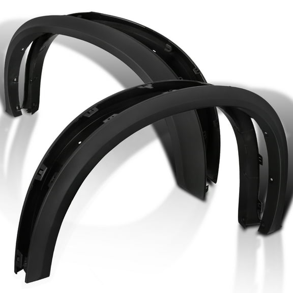 Spec-D Tuning 4PC Front + Rear Arch Extension Fender Flare Aero Diffuser 20" / 21" Wheel Compatible with 2007-2013 BMW X5 E70