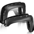 thumbnail image 1 of Spec-D Tuning 4PC Front + Rear Smooth Bolt On Pocket Style Fender Flares Black Compatible with 2007-2013 Chevy Silverado 1500 69" Short Bed, 1 of 7