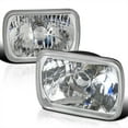 thumbnail image 1 of Spec-D Tuning 7X6 Clear Sealed Beam Headlights W/ H4 Bulbs, L+R Pair Assembly, 1 of 7