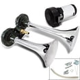 thumbnail image 1 of Spec-D Tuning AH-6202 Air Horn System 115Db 12V w/ Compressor Dual 2PCS Trumpets Zinc Alloy, 1 of 2