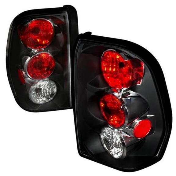 Spec-D Tuning Altezza Tail Light for 02 to 09 Chevrolet Trailblazer, Black - 10 x 19 x 25 in.